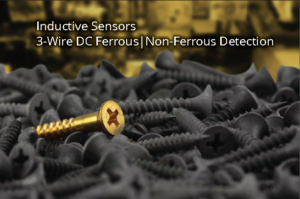 Inductive Sensors 3 Wire DC Ferrous:Non-Ferrous Detection